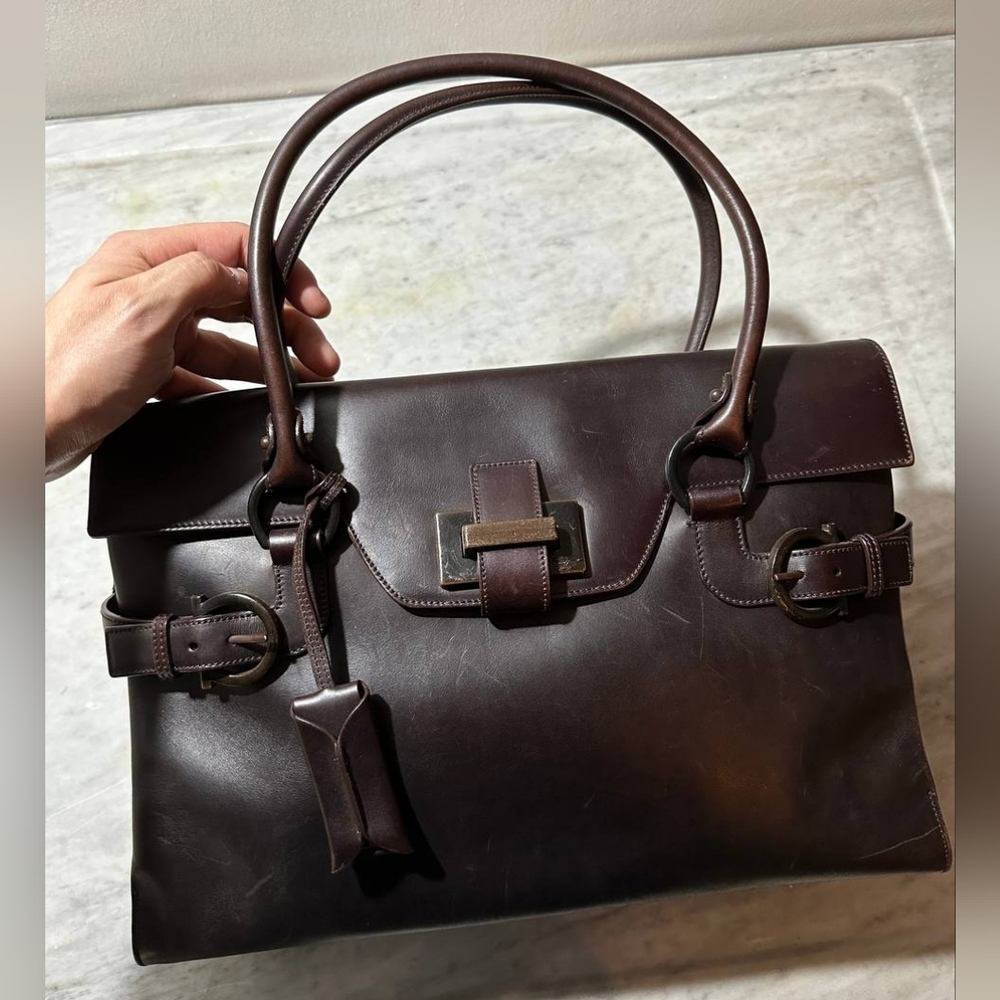 Salvatore Ferragamo Vintage Messenger Bag